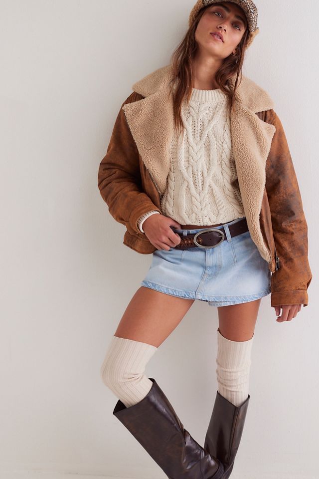 We The Free Gallivanting Peekaboo Skort Free People
