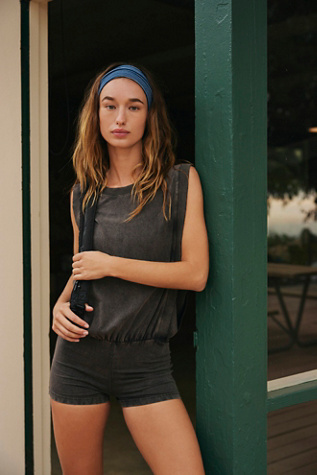 Hot Shot Shortsie by FP Movement at Free People, Black, XL