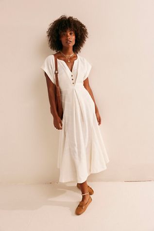 Serena Striped Midi | Free People