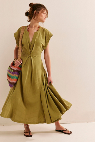 Outta Here Midi by free-est at Free People in Crushed Rosemary, Size: XS