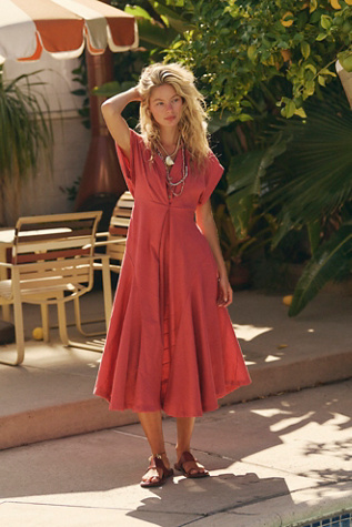 Outta Here Midi Dress