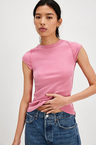 We The Free Ever Had Tee at Free People in Pinky Promise, Size: Medium