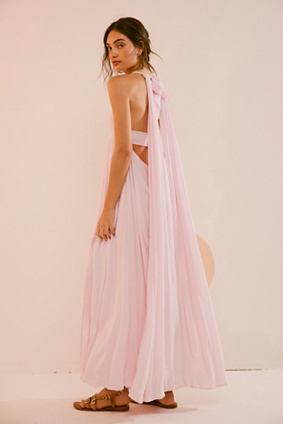 Look My Way Maxi by free-est at Free People in Pink Chalk, Size: Large