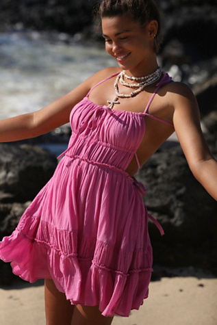 Pink Beach Dress