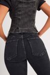 CRVY Infinite Stretch Pull-On Flare Jeans
