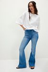CRVY Infinite Stretch Pull-On Flare Jeans