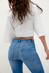 CRVY Infinite Stretch Pull-On Flare Jeans