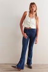 CRVY Infinite Stretch Pull-On Flare Jeans