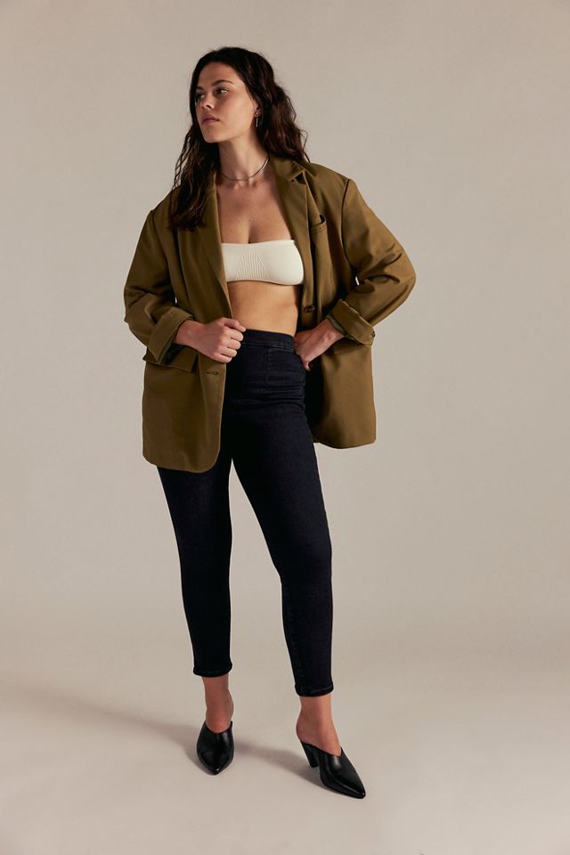 CRVY Infinite Stretch Pull-On Skinny Jeans