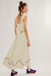 Free People - Emerald Multi Sheer Sweet Heart Top