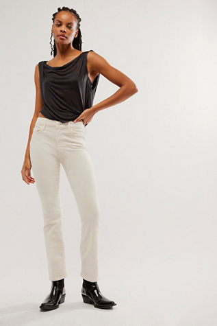 Shop Mother The Insider Flood Mid-Rise Skinny Jeans | Saks Fifth Avenue