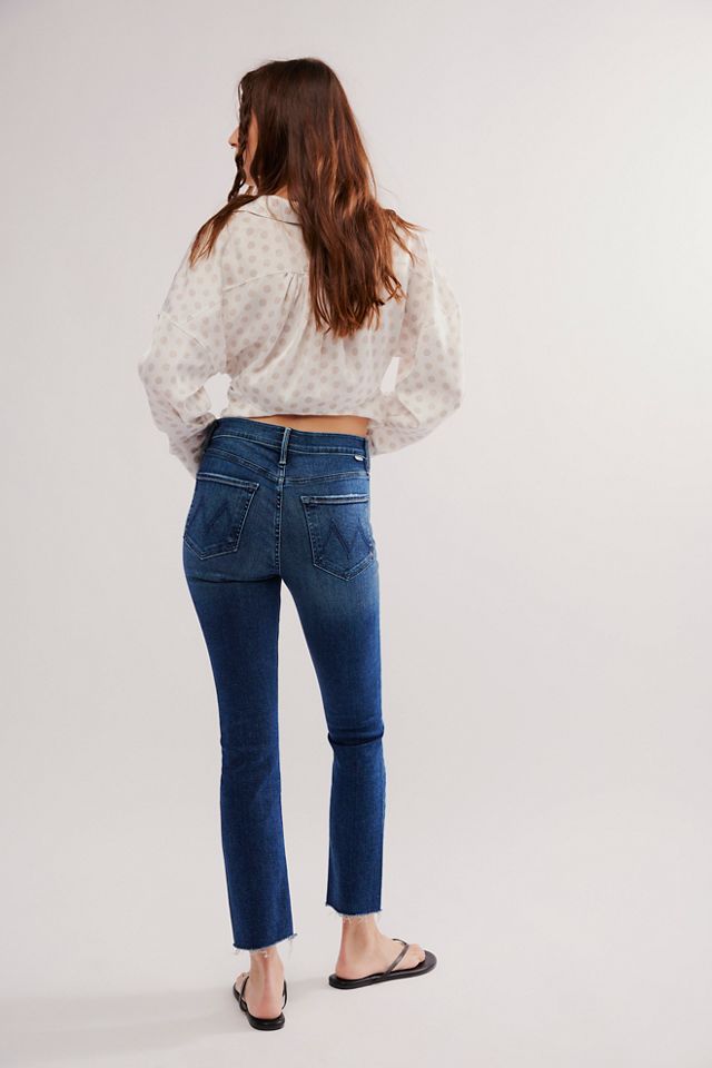 MOTHER The Mid-Rise Dazzler Ankle Jeans #1