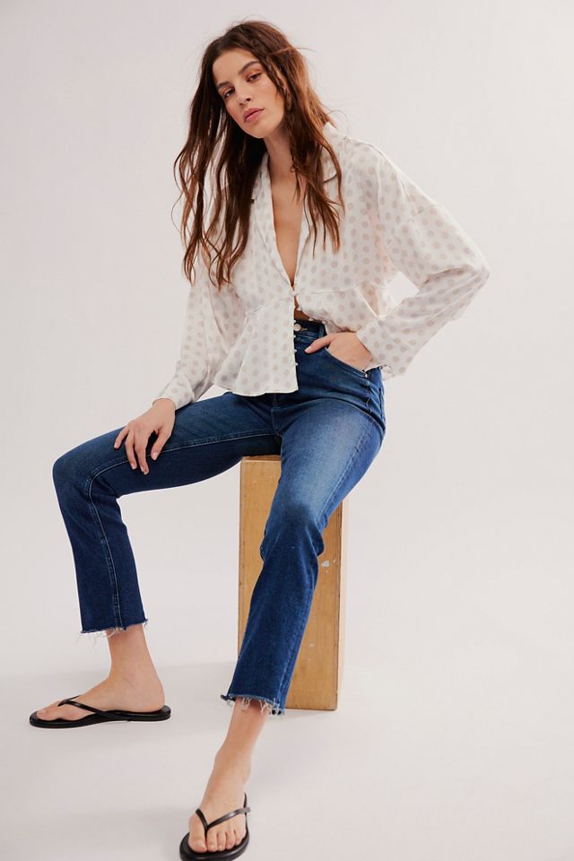 MOTHER The Mid-Rise Dazzler Ankle Jeans #3