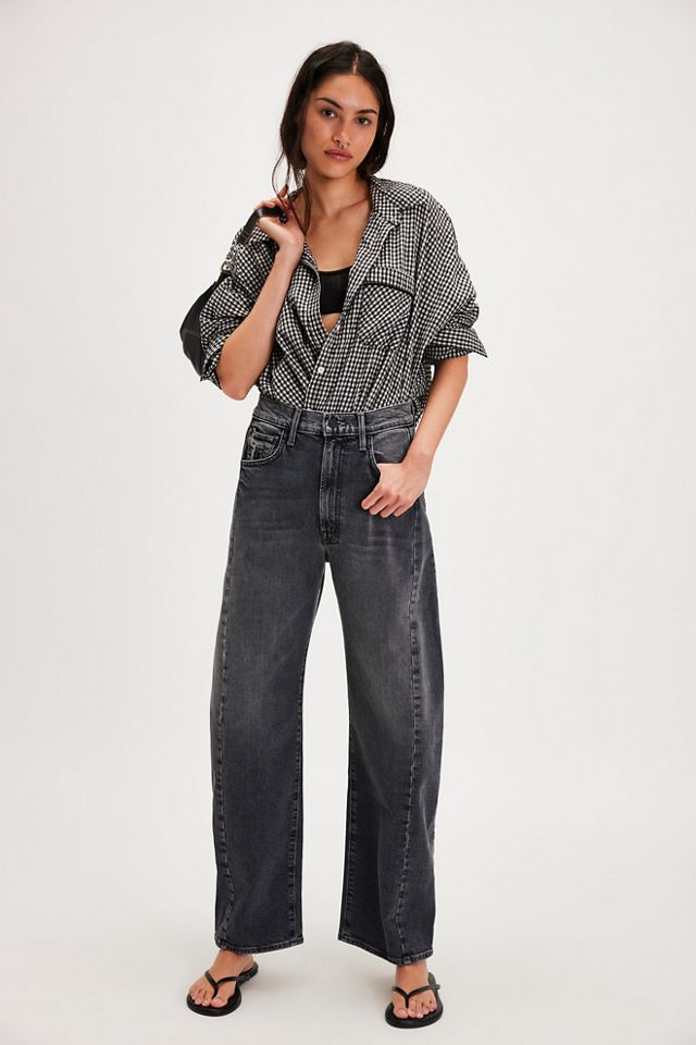 MOTHER The Half-Pipe Flood Jeans | Free People UK