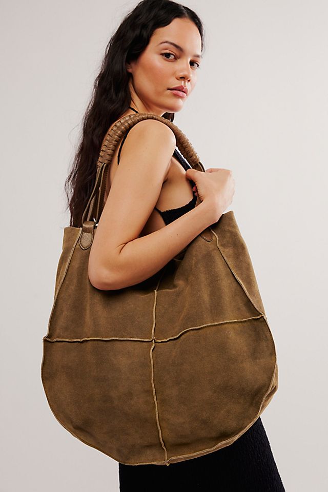 Montrose Suede Tote Bag | Free People Montrose Suede Tote Bag | Free People