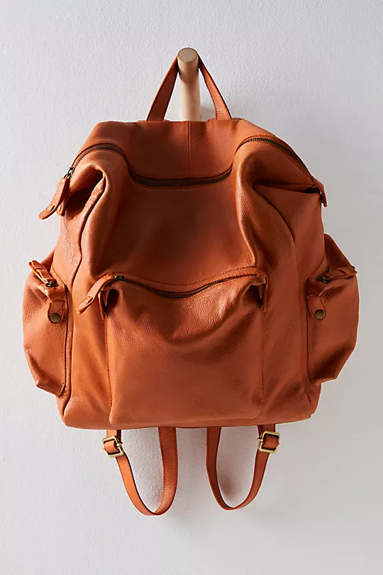 FP Collection Darcy Leather Backpack
