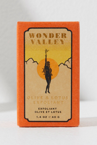 Эксфолиант с оливой и лотосом Wonder Valley, цвет: Оливковый — фото 2