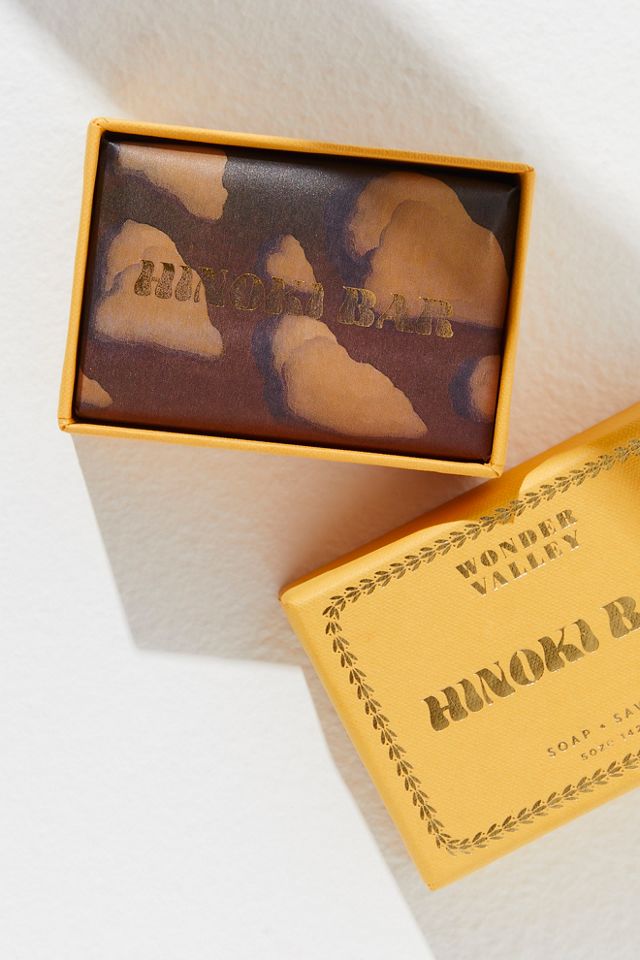 Wonder Valley Hinoki Bar Soap Curated at Jake and Jones a Santa Barbara  Boutique for Slow Fashion