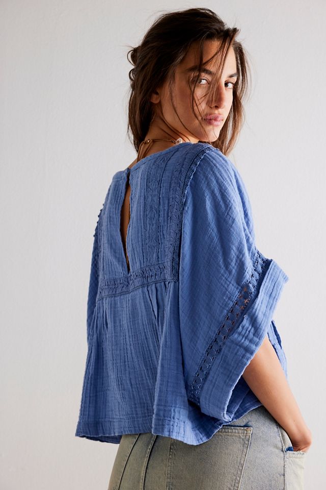 T-shirt avec finitions en dentelle Eden #1