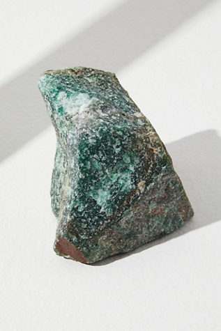 b, halfmoon Raw Crystal by Halfmoon Yoga at Free People, Green Adventurine