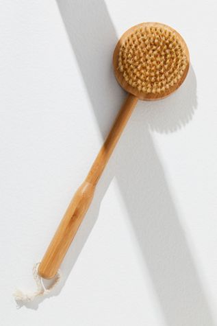 Brosse de bain Baudelaire en bambou à manche long