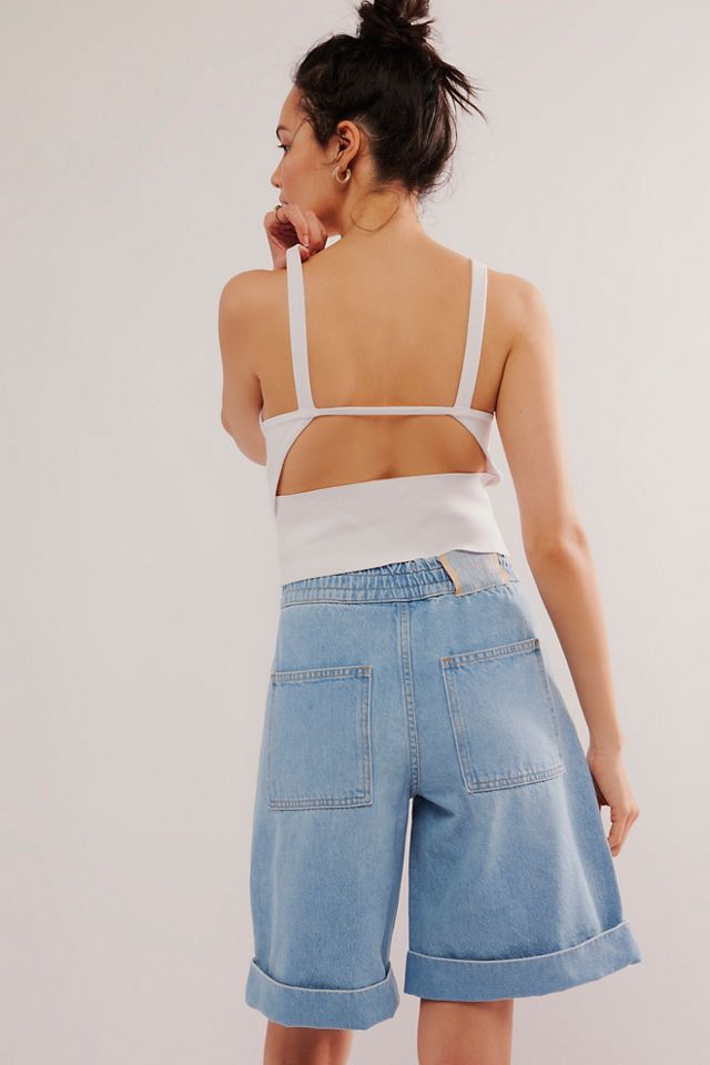 Snacks! by MOTHER The Tasty Utility Cuffed Shorts #1