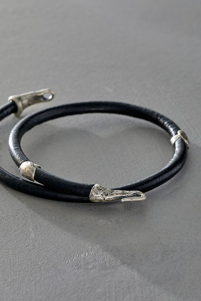 Alkemie Sterling Nugget Double Wrap Bracelet #1