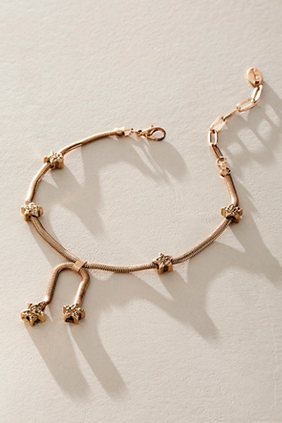 Bryn Anklet At Free People In Gold Star