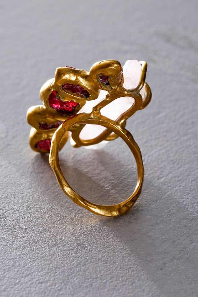Emilie Shapiro Shallow Water Pendant Ring #1