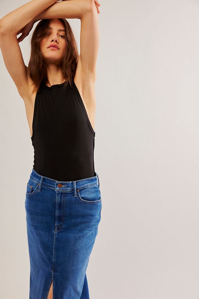 MOTHER The Reverse Pencil Pusher Skirt #2