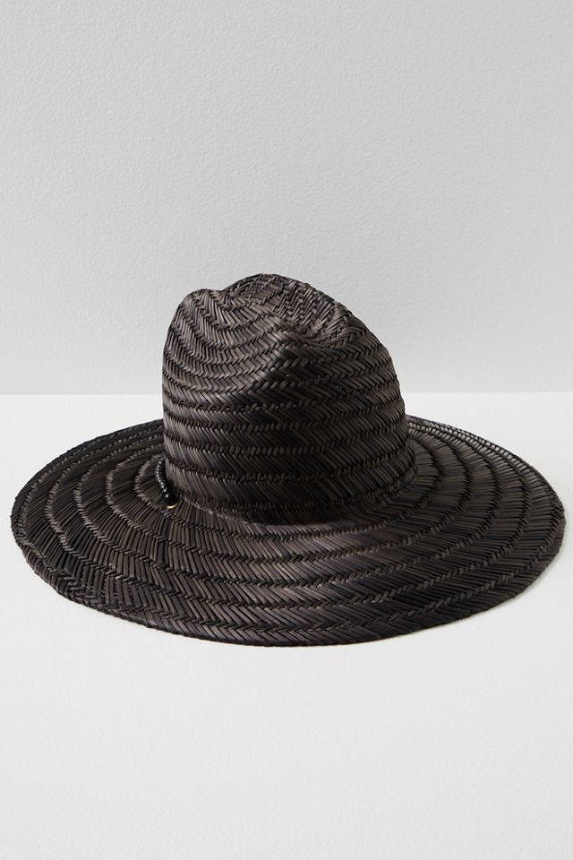 Coastal Beaded Straw Hat | Free People display picture 2