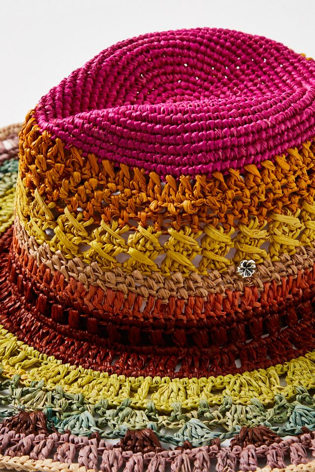 Chapeau en crochet arc-en-ciel Arlet #2