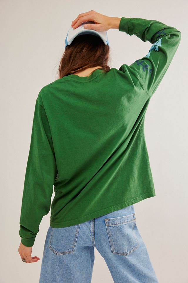 Sacred Rose Puff Print Long-Sleeve #1