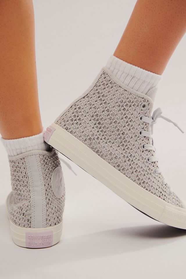 Chuck Taylor All Star Knit High Top Sneakers Free People