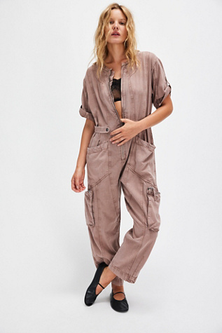 Let's Ride One-Piece at Free People in Brownie, Size: Medium