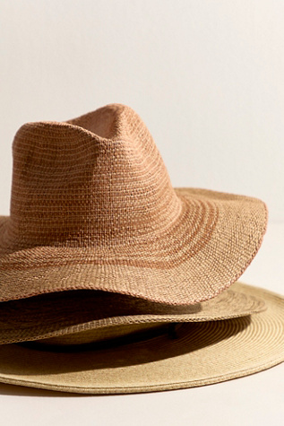 Soft Spoken Packable Hat at Free People in Dark Tan