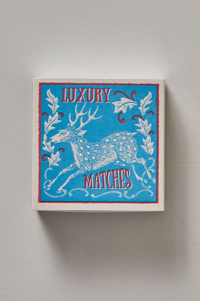Boîte d'allumettes motif cerf #1