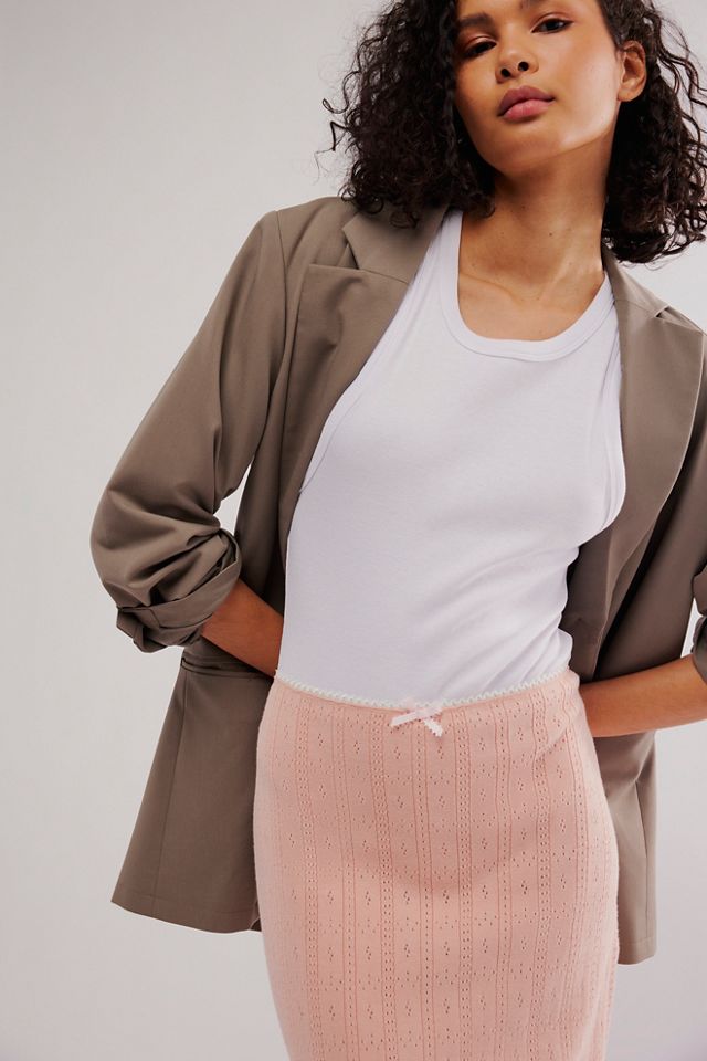 Jupe midi en maille Andi For Love & Lemons #2