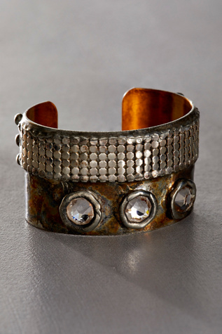 ミィ様1/25✳️vintage調 Collage Cuff bracelet 鍵 ✳️vintage調