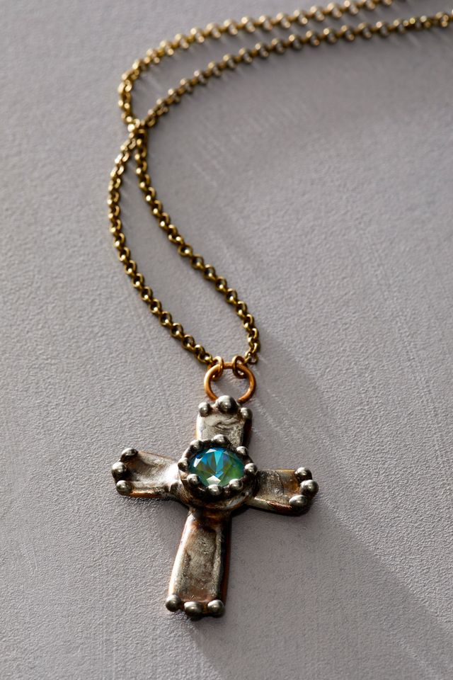 Mikal Winn Cross My Heart Necklace #1