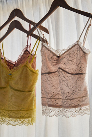 Lacey Essential Cami by Intimately at Free People in White, Size: S