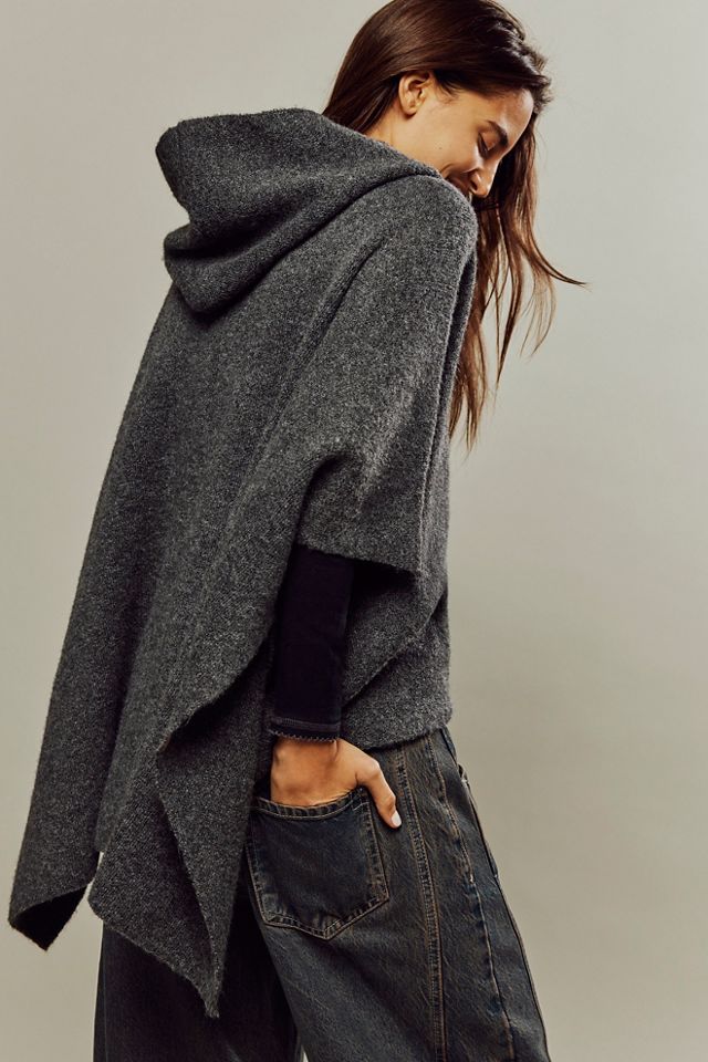 Essential Hooded Poncho #1