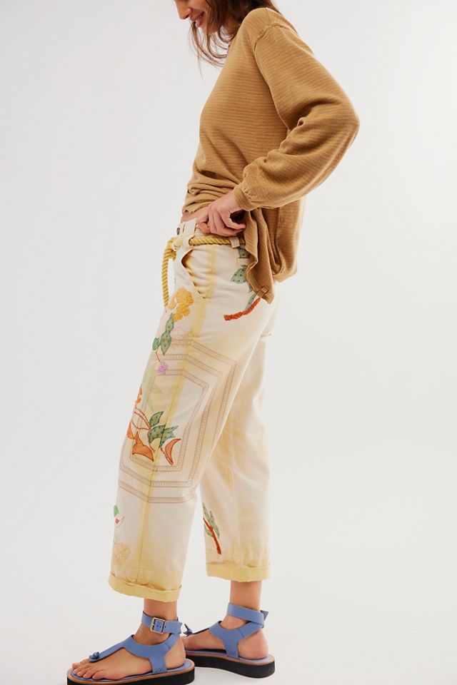 We The Free Mystic Haze Embroidered Pants