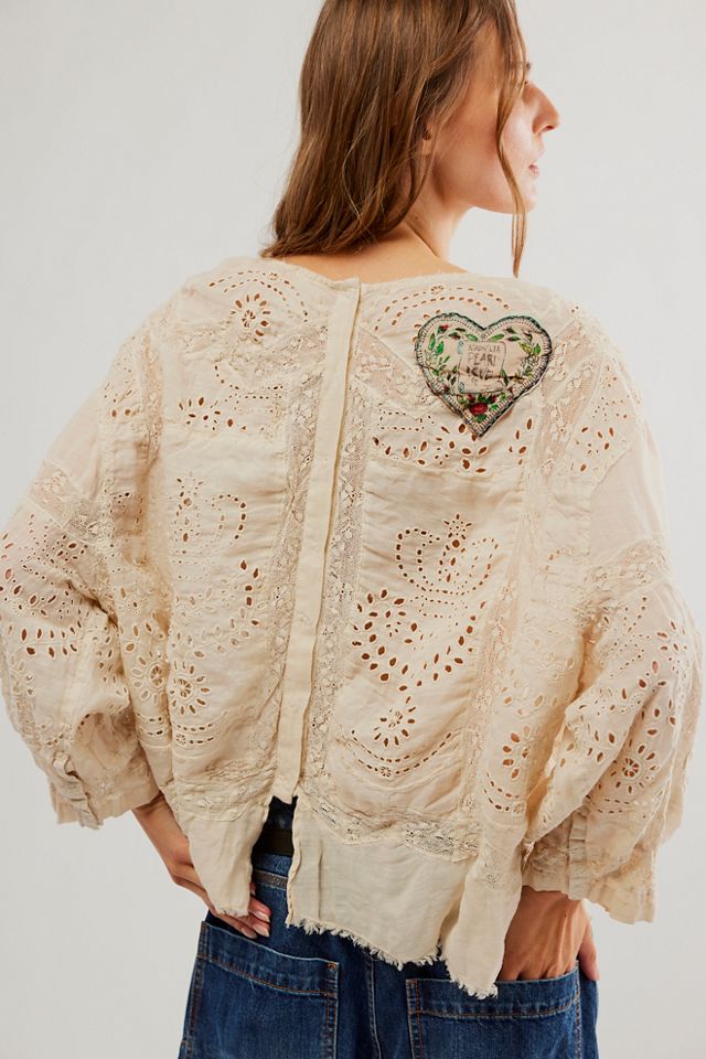 Haut motif lune Magnolia Pearl #1