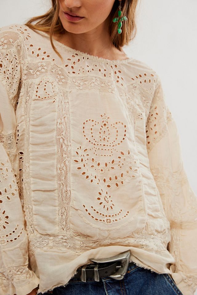 Haut motif lune Magnolia Pearl #2