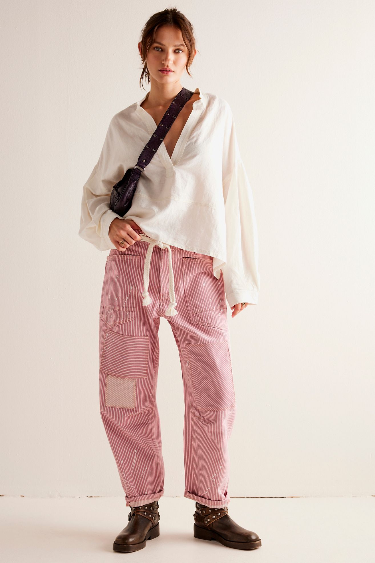 【COSYHARU】Winter Pigment Wide Brushed Training Pants WIDE LEG DENIM PANTS WITH MINERAL WASH – S.R. STUDIO. LA. CA.