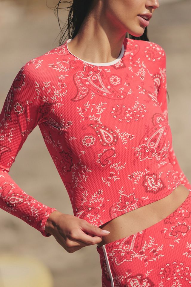 Rhythm Long-Sleeve Surf Crop #4