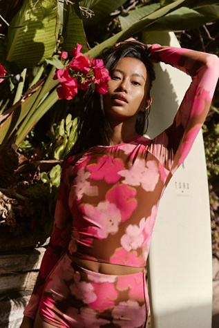 Rhythm Long-Sleeve Surf Crop