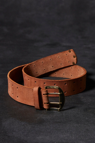 We The Free Double Cross Belt at Free People in Cognac, Size: S-M/P-M