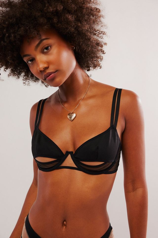 Undress Code Fantasie Bra in Black